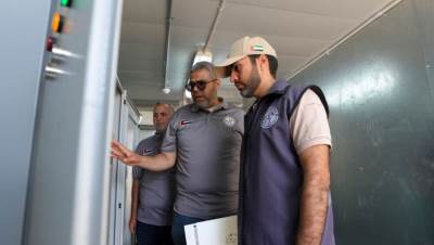 بدعم من وكالة الإمارات للمساعدات الدولية.. محطات التحلية الإماراتية في رفح المصرية تواصل ضخ المياه إلى خان يونس