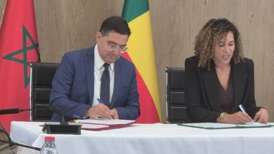 المغرب والبنين يؤكدان عزمهما تعزيز التعاون الثنائي وتوسيع الشراكة في القطاعات الحيوية