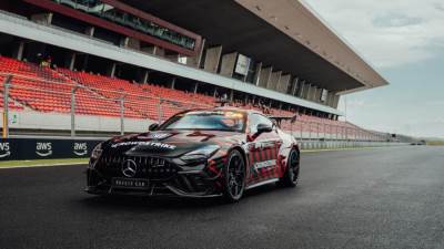 مرسيدس - AMG  تكشف عن سيارة الأمان الرسمية الجديدة لبطولة FIA Formula 1® لأول مرة في حلبة هنغارورينغ (المجر)