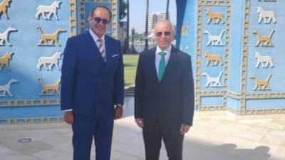سفير العراق بالقاهرة يستقبل السفير المصري الجديد في بغداد لبحث تعزيز التعاون الثنائى