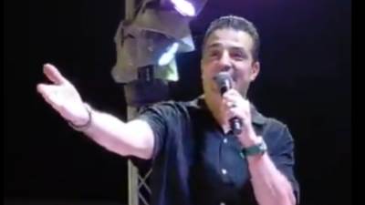 الفنان محمود الدالي يحيي حفلات الصيف بأغاني الزمن الجميل بقرية الشلال البدوية بمرسى مطروح