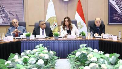 التنمية المحلية تتابع مع محافظي الدقهلية والغربية ورئيس الهيئة العربية للتصنيع الموقف التنفيذي لمشروع تطهير مصرف كيتشنر 