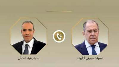 لافروف وعبد العاطي يبحثان تطورات الشرق الأوسط وتعزيز التعاون الروسي المصري