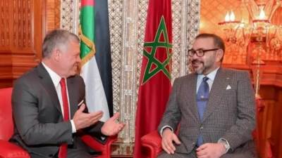 الملك محمد السادس يدين الهجمات الإيرانية على الأردن ويؤكد: أمن المملكة الأردنية جزء لا يتجزأ من أمن المغرب