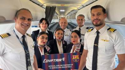 ضمن شراكتها العالمية مع نادي برشلونة الإسباني... مصرللطيران تشغّل 4 رحلات خاصة لنقل فريق كرة السلة خلال مشاركتة في الدوري الأوروبي